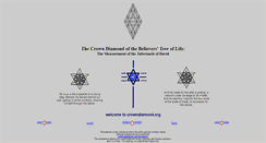 Desktop Screenshot of crowndiamond.org